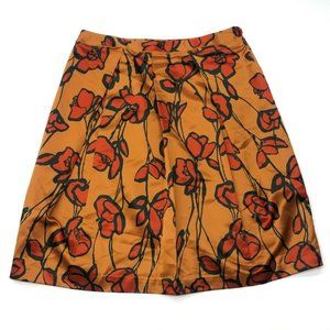 Simply Vera Vera Wang Floral Print Pleated Skirt